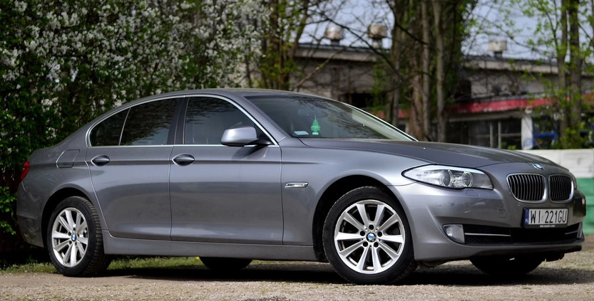 BMW Seria 5 cena 48750 przebieg: 253300, rok produkcji 2013 z Warszawa małe 154
